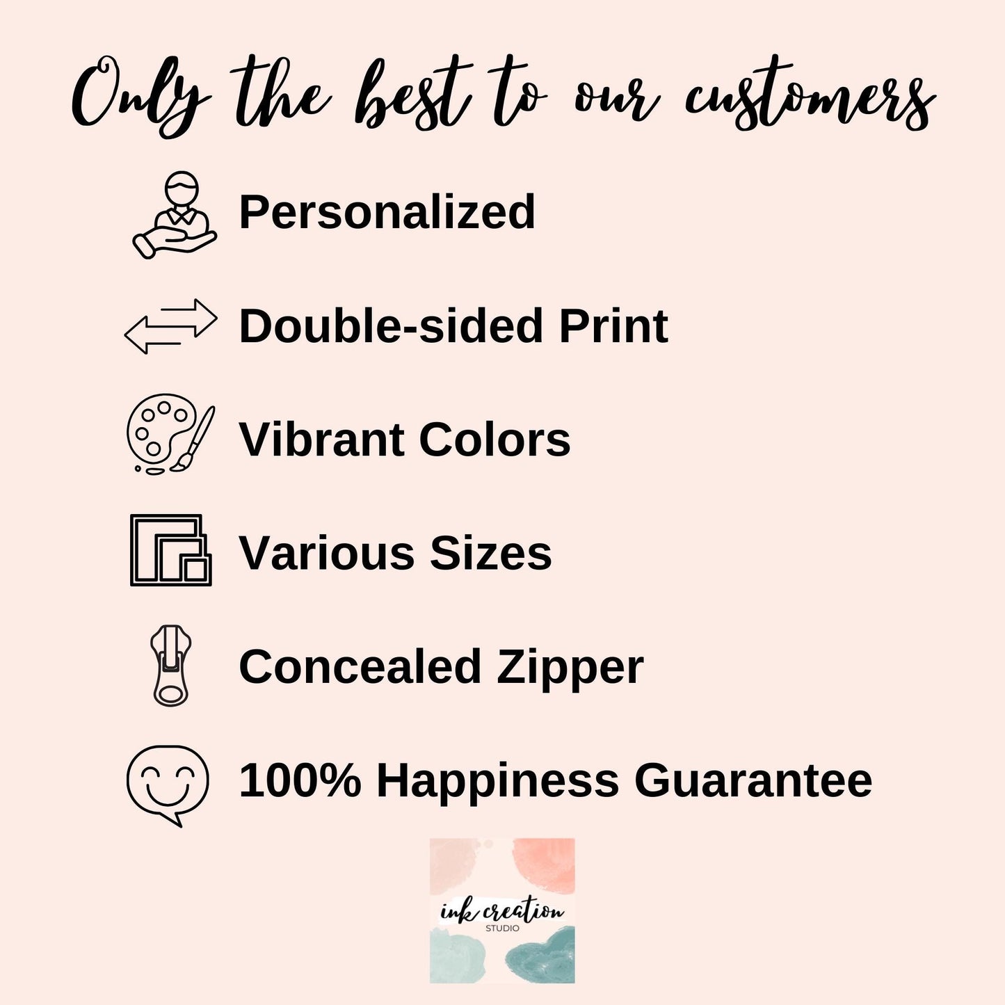 80th Birthday Pillow | Personalized Wildflower Gift for Her