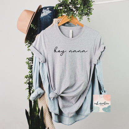 Boy Nana Shirt Grandmother of Boys