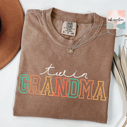 Twin Grandma Comfort Colors Shirt