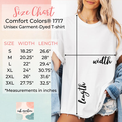 Girl Grandma Comfort Colors Shirt