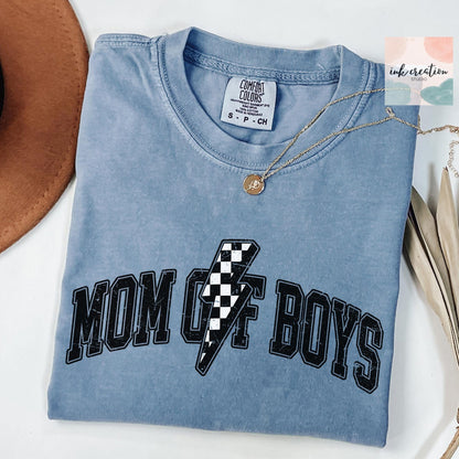 Mom of Boys Comfort Colors Shirt