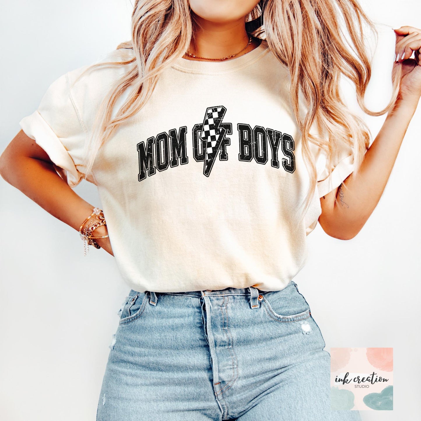 Mom of Boys Comfort Colors Shirt