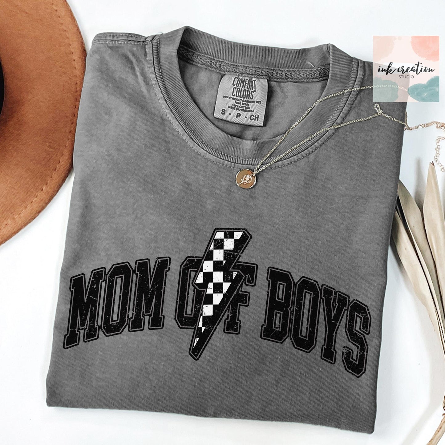 Mom of Boys Comfort Colors Shirt