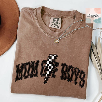 Mom of Boys Comfort Colors Shirt
