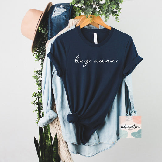 Boy Nana Shirt Grandmother of Boys