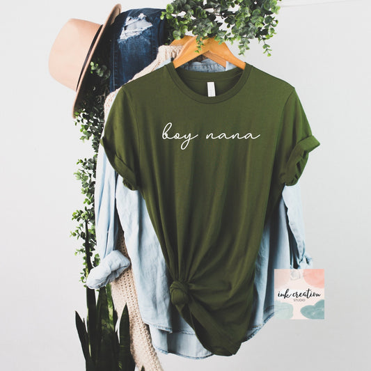 Boy Nana Shirt Grandmother of Boys