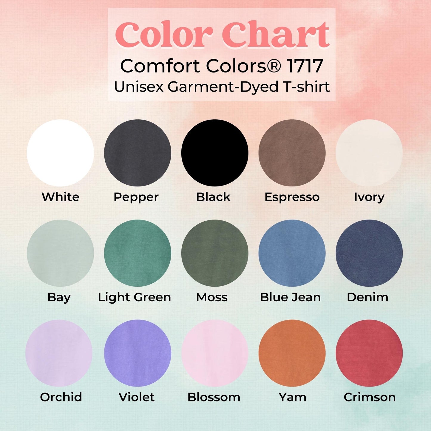 Custom Mom and Dad Comfort Colors Shirt