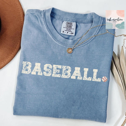 Baseball Comfort Colors Shirt