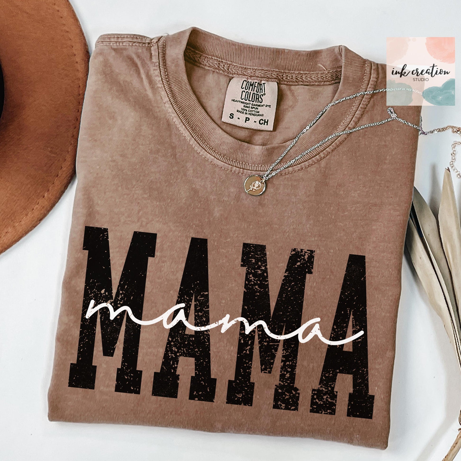 Varsity Mama Comfort Colors Shirt
