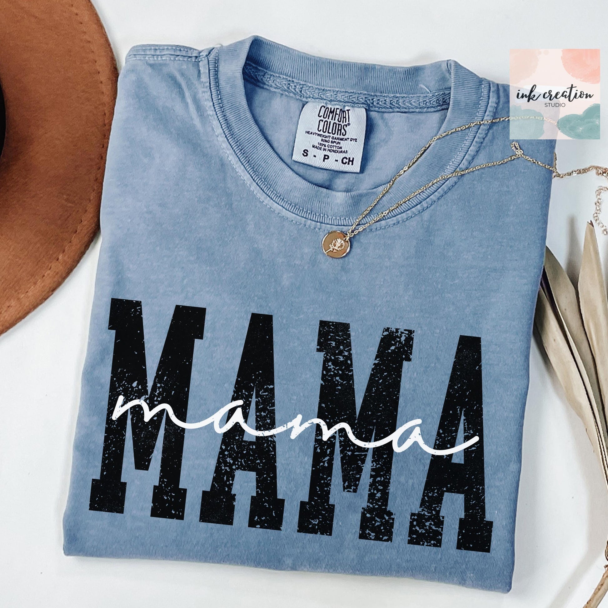 Varsity Mama Comfort Colors Shirt